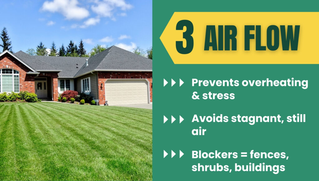 Air Flow - how it effects micro climates